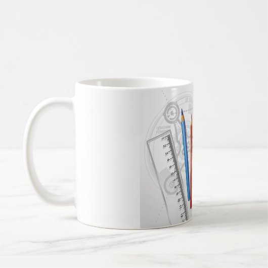 Technical Drawing Office Supplies Kaffeetasse (Links)