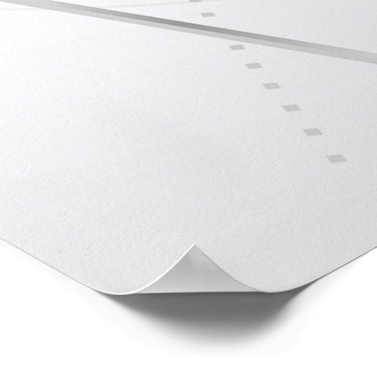 Technical Drawing Office Supplies Poster (Ecke)