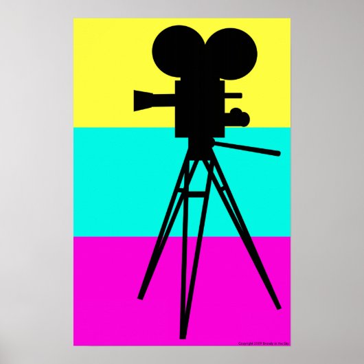 Technicolor Camera Poster (Vorne)