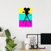 Technicolor Camera Poster (Heimbüro)