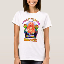 Technicolor Motor Zuhause Band Ladys Babydoll T-Shirt