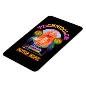 Technicolor Motor Zuhause Band Magnet (Linke Seite)