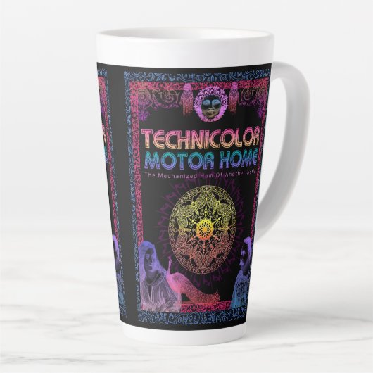 Technicolor Motor Zuhause Milchtasse (Rechte Ecke)