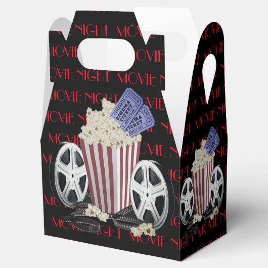 Technicolor Movie Night Gable Geschenkschachtel (Geöffnet)