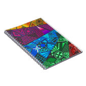 Technicolor Notebook Notizblock (Rechte Seite)