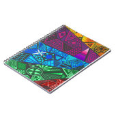 Technicolor Notebook Notizblock (Linke Seite)