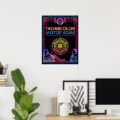 Technicolor Sally's Mandala Poster (Heimbüro)