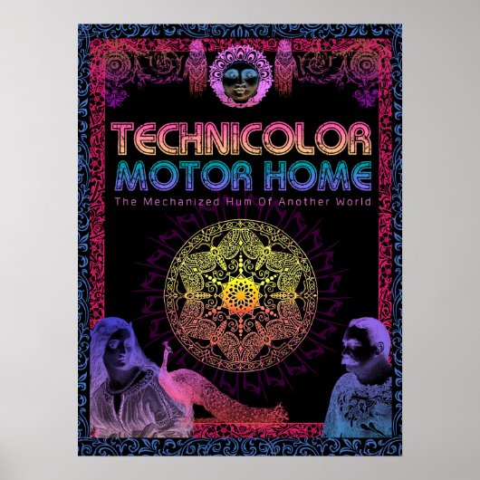 Technicolor Sally's Mandala Poster (Vorne)