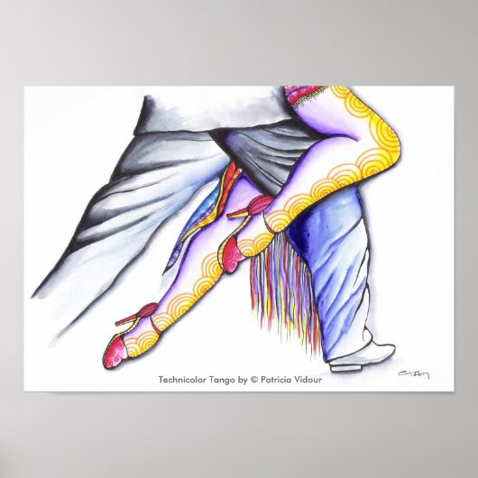 Technicolor Tango Poster (Vorne)