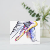 Technicolor Tango Postkarte (Stehend Vorderseite)