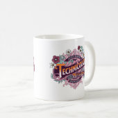 Technicolor Tribute Band Kaffeetasse (VorderseiteRechts)