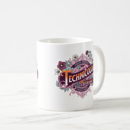 Technicolor Tribute Band Kaffeetasse (VorderseiteRechts)