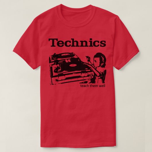 Technik bringt sie gut bei T-Shirt (Design vorne)