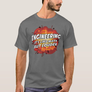 Technik - es ist wie Mathe aber Louder T-Shirt