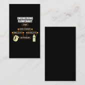 Technik-Flussdiagramm-lustiges Ingenieur-Geschenk Visitenkarte (Vorne/Hinten)
