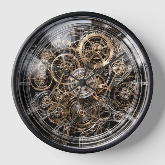 Technik-Freak Quarz-Uhr DIY Uhr (Vorderseite)