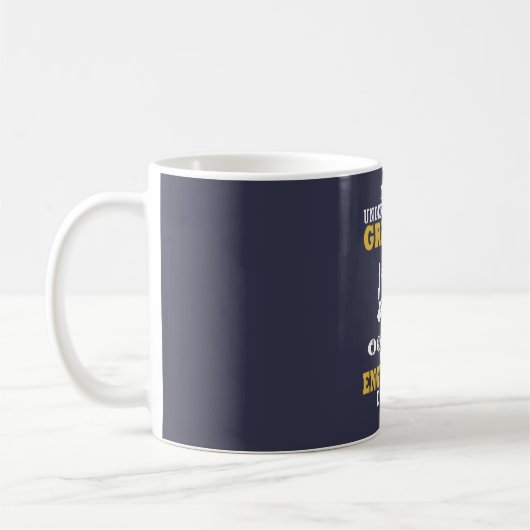 Technik-Großvater Kaffeetasse (Links)