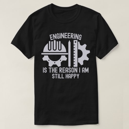 Technik ist der Grund, warum ich immer noch glückl T-Shirt (Design vorne)