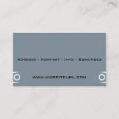 technik mechanik visitenkarte (Rückseite)