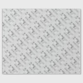 Technik-Plan-Maschinerie Vintag Geschenkpapier (Flach)