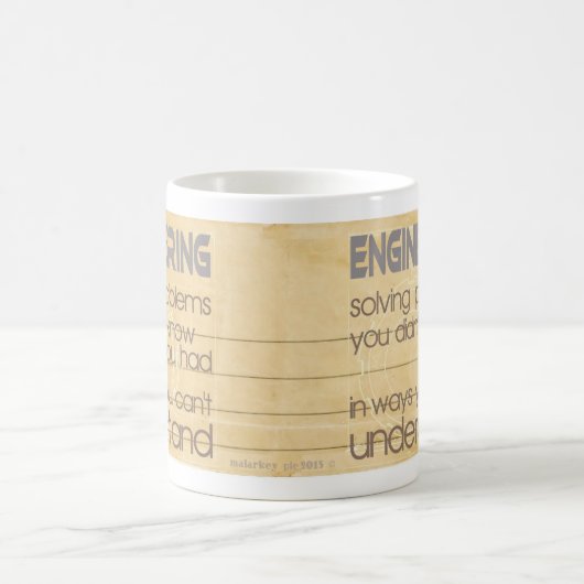 Technik, Probleme lösend Kaffeetasse (Mittel)