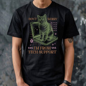 Technik-Support-Katze Computer T-Shirt