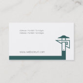 Technik Visitenkarte (Rückseite)