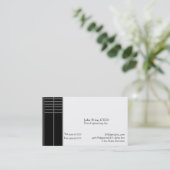 Technik-Visitenkarteeierschale Visitenkarte (Stehend Vorderseite)