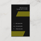 Technik-Visitenkarten Visitenkarte (Rückseite)