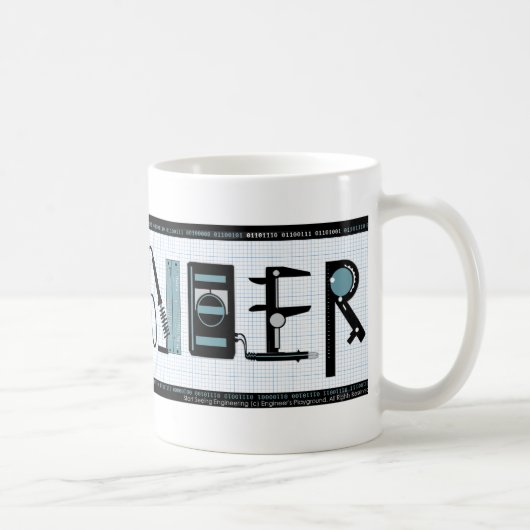 Technik-Werkzeuge der GeschäftsTasse Tasse (Rechts)