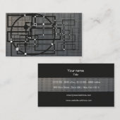 Technikart-Visitenkarte Visitenkarte (Vorne/Hinten)