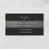 Technikart-Visitenkarte Visitenkarte (Rückseite)