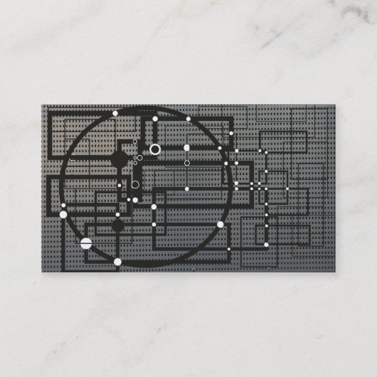 Technikart-Visitenkarte Visitenkarte (Vorderseite)