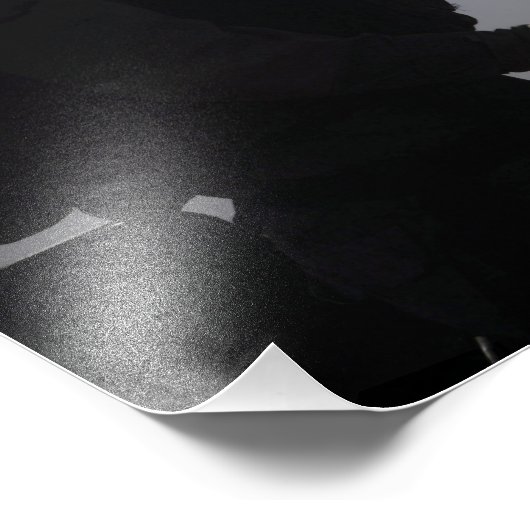 Techniker bemannt ein Maschinengewehr M240 im Irak Fotodruck (Ecke)