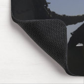 Techniker bemannt ein Maschinengewehr M240 im Irak Mousepad (Ecke)