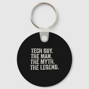 Techniker der Mann der Mythos die Legende lustiger Schlüsselanhänger
