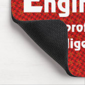 Techniker für intelligente Chemie Mousepad (Ecke)