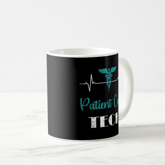 Techniker für Patientenbetreuung Techniker für Her Kaffeetasse (VorderseiteRechts)