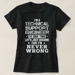 Techniker für technischen Support T-Shirt
