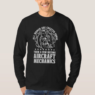 Techniker Ingenieur Flugzeugmechaniker T-Shirt