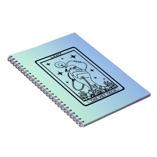 Techniker - Tarot-Karte Notizblock (Rechte Seite)