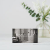 Techniker-Visitenkarte Visitenkarte (Stehend Vorderseite)