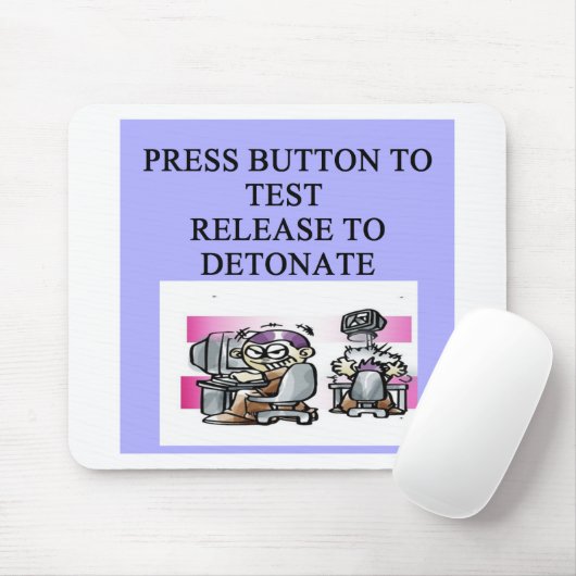 Technikforschungswitz Mousepad (Mit Mouse)