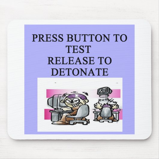 Technikforschungswitz Mousepad (Vorne)