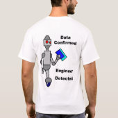 Technikroboter T-Shirt (Rückseite)