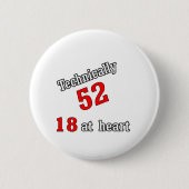 Technisch 52, 18 am Herzen Button (Vorderseite)