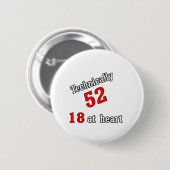 Technisch 52, 18 am Herzen Button (Vorne & Hinten)