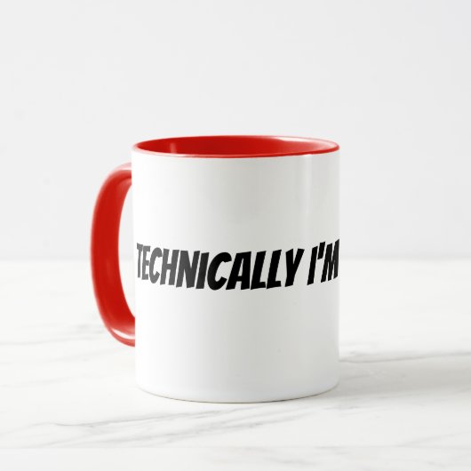 technisch einwandfrei tasse (Vorderseite Links)