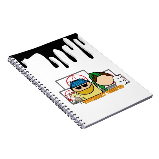 Technisch gekennzeichnetes Notebook #2 Notizblock (Rechte Seite)