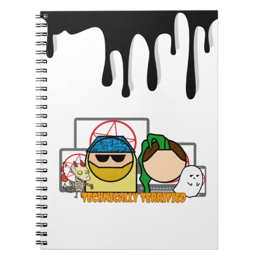 Technisch gekennzeichnetes Notebook #2 Notizblock (Vorderseite)